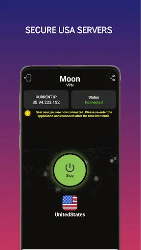 Скриншот 2 — Moon VPN
