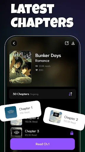 Скриншот 4 — Comixa : Digital Comic Reader