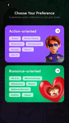 Скриншот 5 — Comixa : Digital Comic Reader