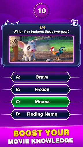 Скриншот 3 — Movie Trivia - Quiz Puzzle