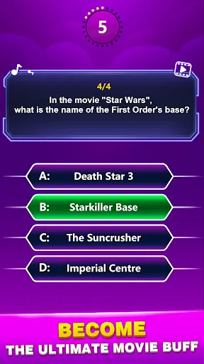 Скриншот 4 — Movie Trivia - Quiz Puzzle