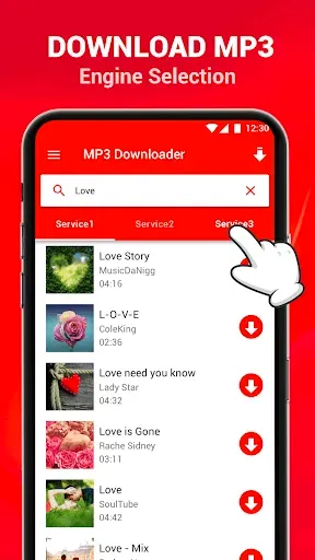 Скриншот 2 — Mp3 Downloader Download Music