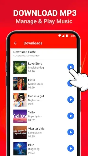 Скриншот 4 — Mp3 Downloader Download Music