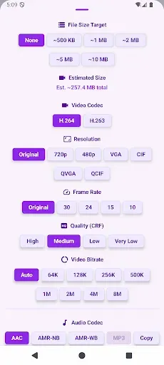 Скриншот 2 — MP4 to 3GP Converter HD