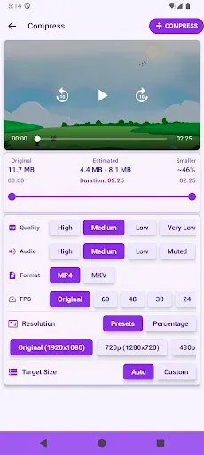 Скриншот 4 — MP4 to 3GP Converter HD