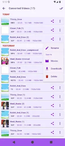 Скриншот 7 — MP4 to 3GP Converter HD