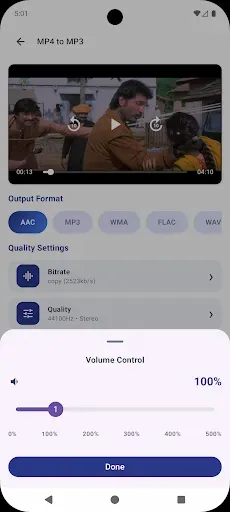Скриншот 5 — Mp4 to Mp3 Converter