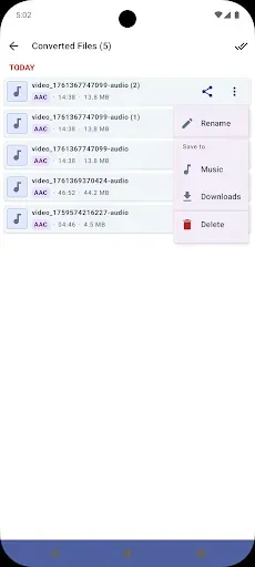 Скриншот 8 — Mp4 to Mp3 Converter