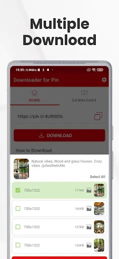 Скриншот 3 — PinSave Video - GIF Downloader