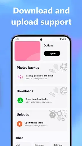 Скриншот 4 — Sync: iPhotos & iDrive