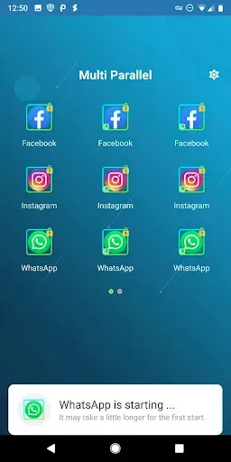 Скриншот 3 — Multi Parallel: Multi Accounts