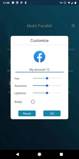 Скриншот 4 — Multi Parallel: Multi Accounts