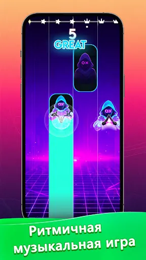 Скриншот 7 — Beat Piano - Music EDM Tiles