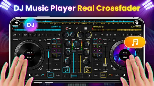 Скриншот 1 — DJ-микшер - Музыкальный микшер