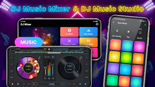 Скриншот 1 — DJ Музыкальный микшер Pro