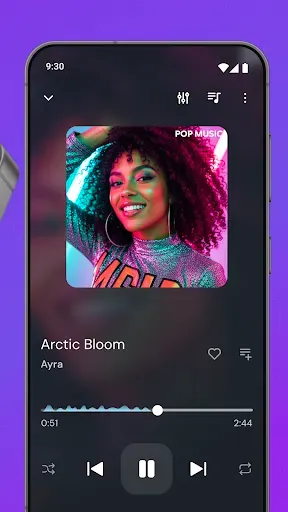 Скриншот 6 — Музыкальный плеер для Android