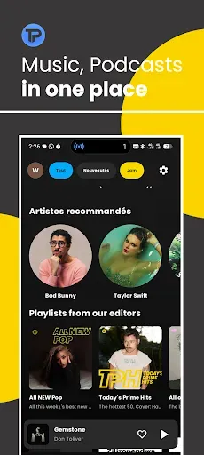 Скриншот 1 — Teezer Prime: Music and vidéos