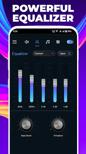 Скриншот 2 — Pro Music Player - Equalizer