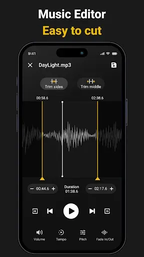 Скриншот 6 — Музыкальный проигрыватель