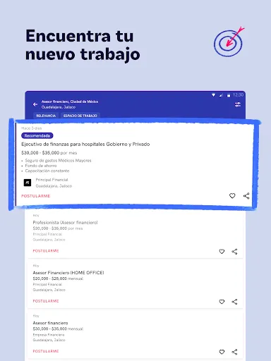 Скриншот 6 — OCC: Tu próximo trabajo aquí