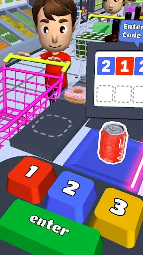 Скриншот 1 — Supermarket Store: Cashier 3D