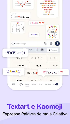 Скриншот 4 — Teclado de fotos: GIF, Fonts