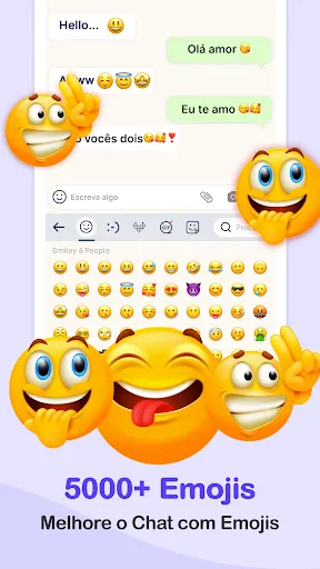 Скриншот 5 — Teclado de fotos: GIF, Fonts