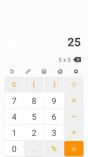 Скриншот 1 — Basic Calculator Plus