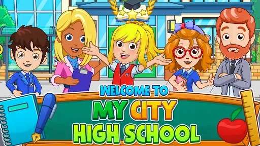 Скриншот 1 — My City : High School