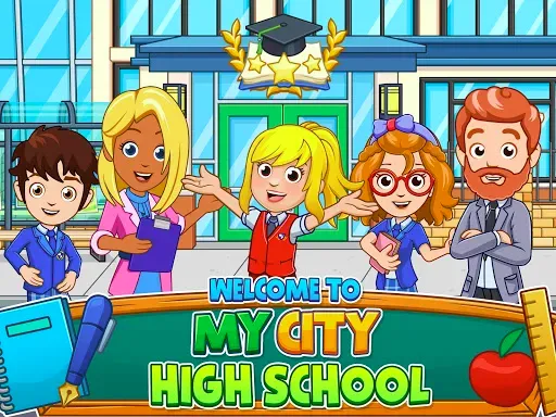 Скриншот 6 — My City : High School