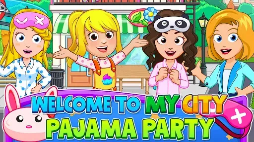 Скриншот 1 — My City : Pajama Party