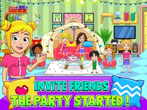 Скриншот 7 — My City : Pajama Party