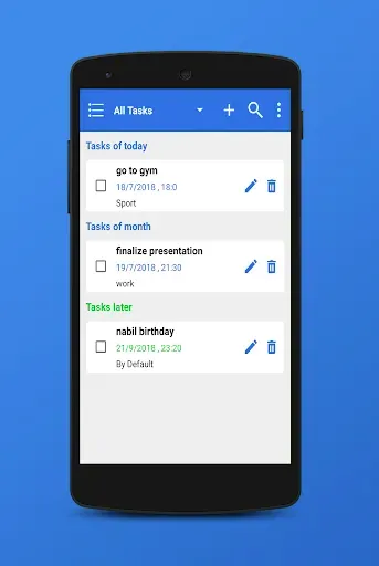 Скриншот 6 — Reminder Daily Tasks To Do