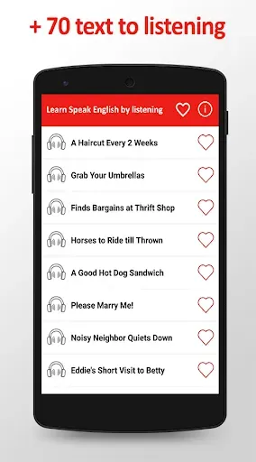 Скриншот 5 — Listen & Learn Speak English