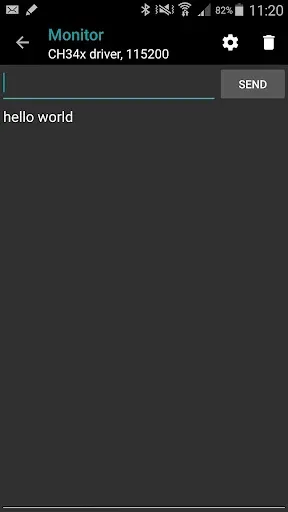 Скриншот 5 — ArduinoDroid - Arduino/ESP IDE