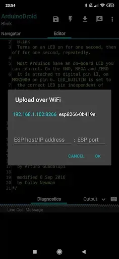 Скриншот 7 — ArduinoDroid - Arduino/ESP IDE