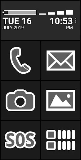 Скриншот 5 — BIG Launcher для пожилых