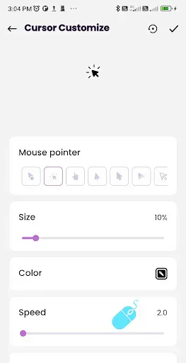 Скриншот 5 — Mobile Cursor Mouse Touchpad