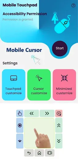 Скриншот 7 — Mobile Cursor Mouse Touchpad