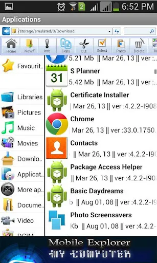 Скриншот 3 — My Computer Mobile Explorer