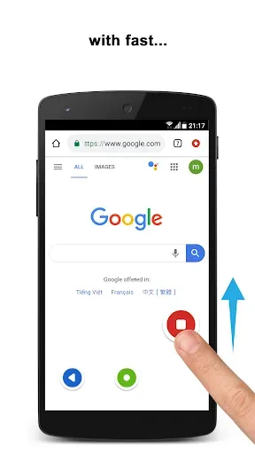 Скриншот 2 — Navigation Gestures