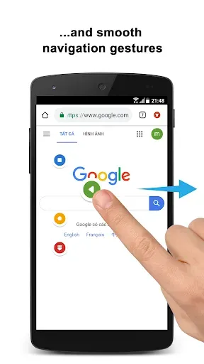 Скриншот 3 — Navigation Gestures