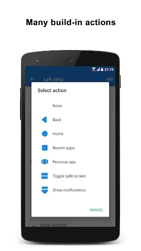 Скриншот 4 — Navigation Gestures