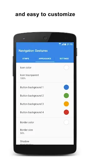 Скриншот 5 — Navigation Gestures