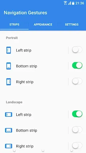 Скриншот 6 — Navigation Gestures
