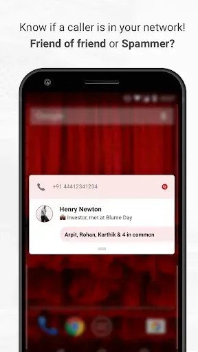Скриншот 1 — InTouch Contacts & Caller ID