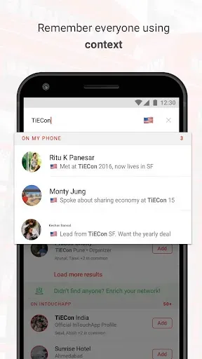 Скриншот 3 — InTouch Contacts & Caller ID