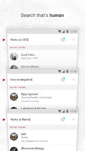 Скриншот 5 — InTouch Contacts & Caller ID