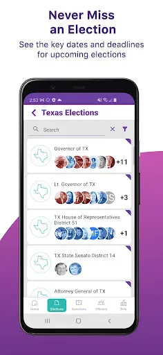 Скриншот 2 — ActiVote: Voting & Politics