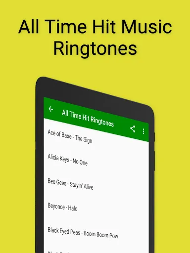 Скриншот 8 — Today's Hit Music Ringtones